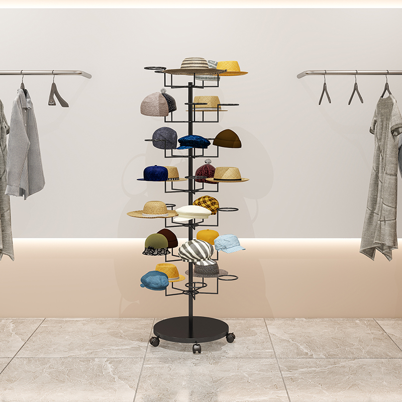 Baby Clothing Hanging Rack - # 모자 진열대 천장까지 닿는 여성