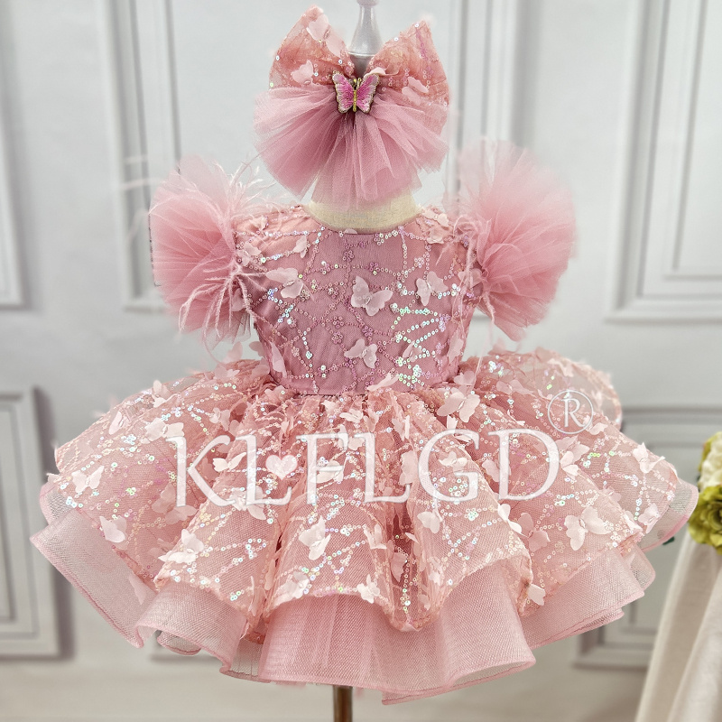 Baby Clothing Dresser - 럭셔리 플라워 어린이 웨딩 드레스 달콤하고