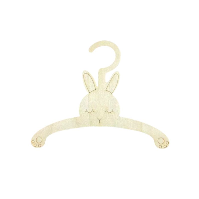 Baby Clothing Hanging Rack - 20PCS 귀여운 나무 옷 걸이 벽걸이