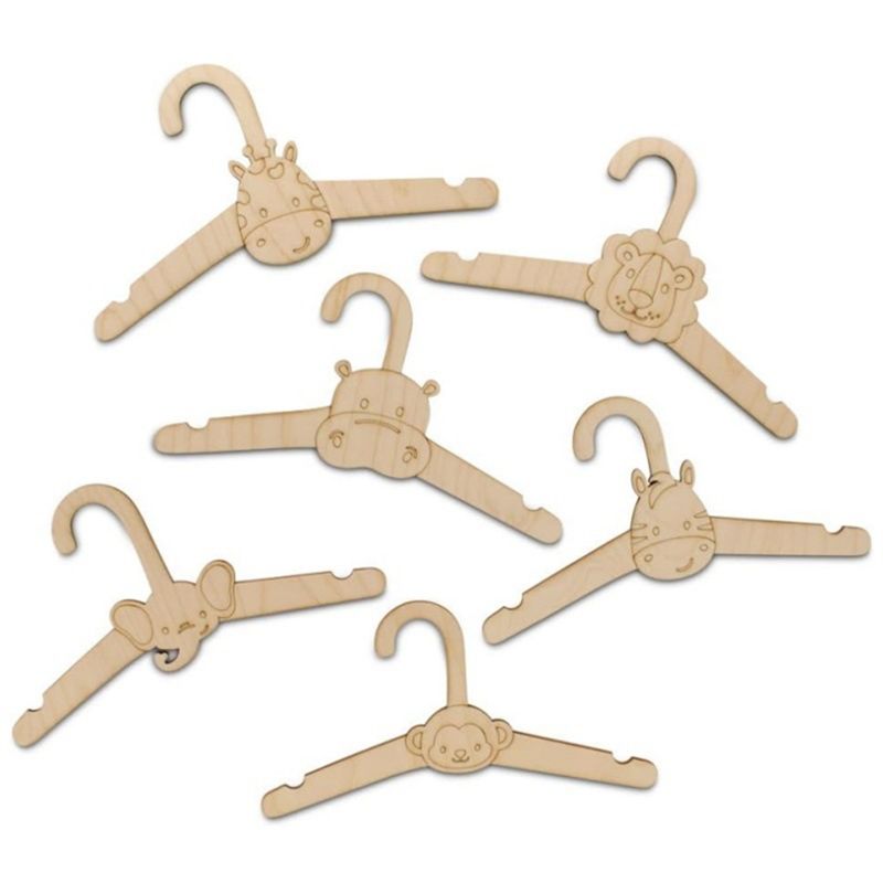 ABVT-20개 세트, 귀여운 디자인의 나무 옷걸이,  - Baby Clothing Hanging Rack 리뷰 및 가격