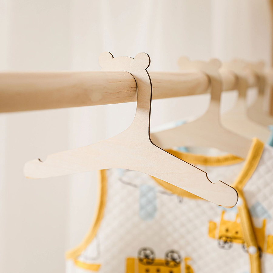 10개 세트 아기 창의적인 옷걸이 랙 아기 나무 옷걸이 - Baby Clothing Hanging Rack 리뷰 및 가격