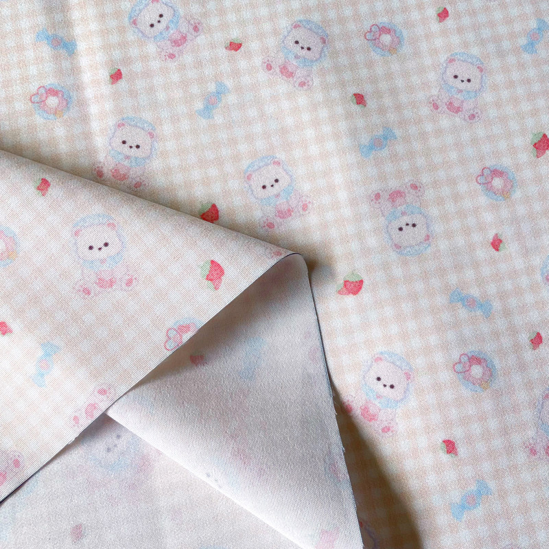 노란색 “베이비 베어” 스패드 프린트 로리타 원단 -  - Baby Clothing Usa 리뷰 및 가격