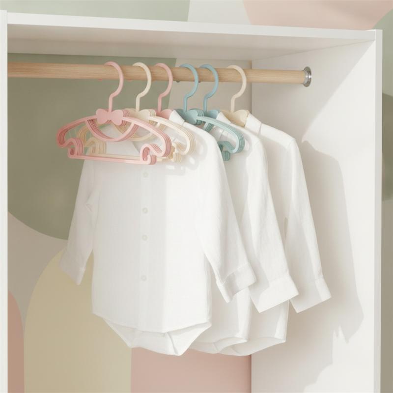 12PCS 아기 어린이 옷걸이 세트 내구성 미끄럼 방지 - Baby Clothing Hanging Rack 리뷰 및 가격