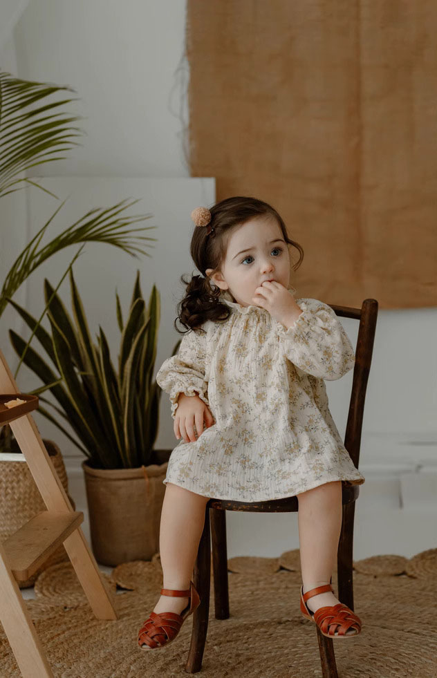 아기 소녀 꽃 드레스, 용수철 유기농 코튼 신생아 롬퍼 - Baby Clothing Organic 리뷰 및 가격